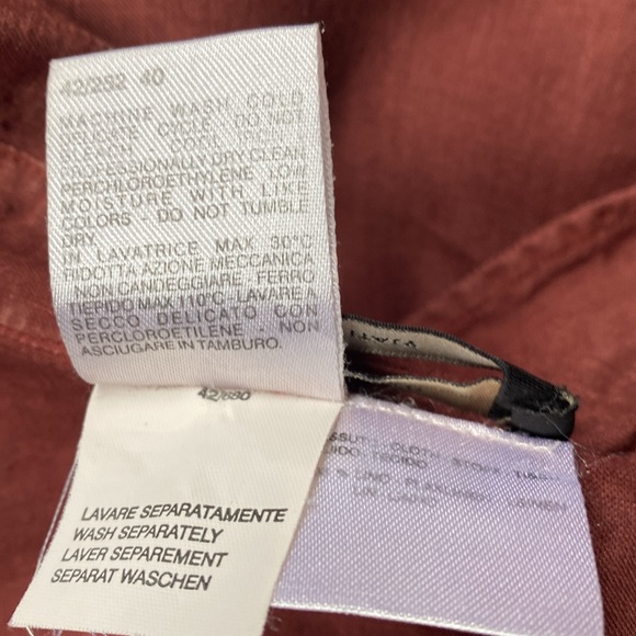 WEEKEND MaxMara BLOUSE SIZE M . - Picture 8 of 12